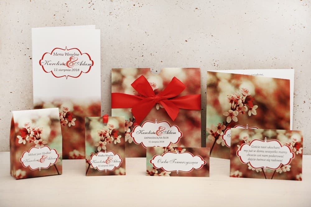 Zestaw Próbek Papeterii Ślubnej - Zobacz Jakość Przed Zakupem | Próbki Zaproszeń Ślubnych z Bonem | Felicja nr 8