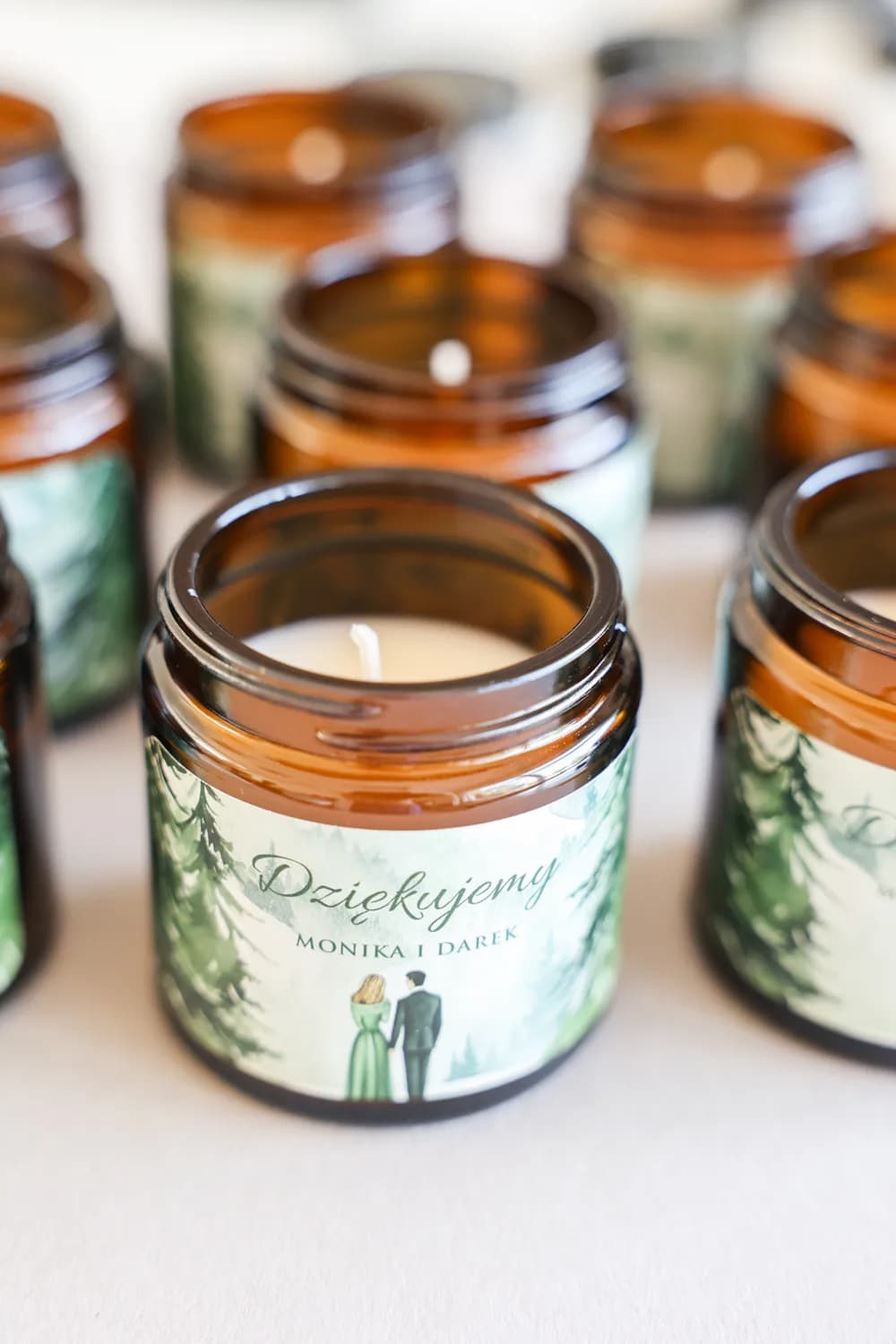 Świeczka Sojowa Korani nr 21 – Rustykalne Podziękowanie dla Gości