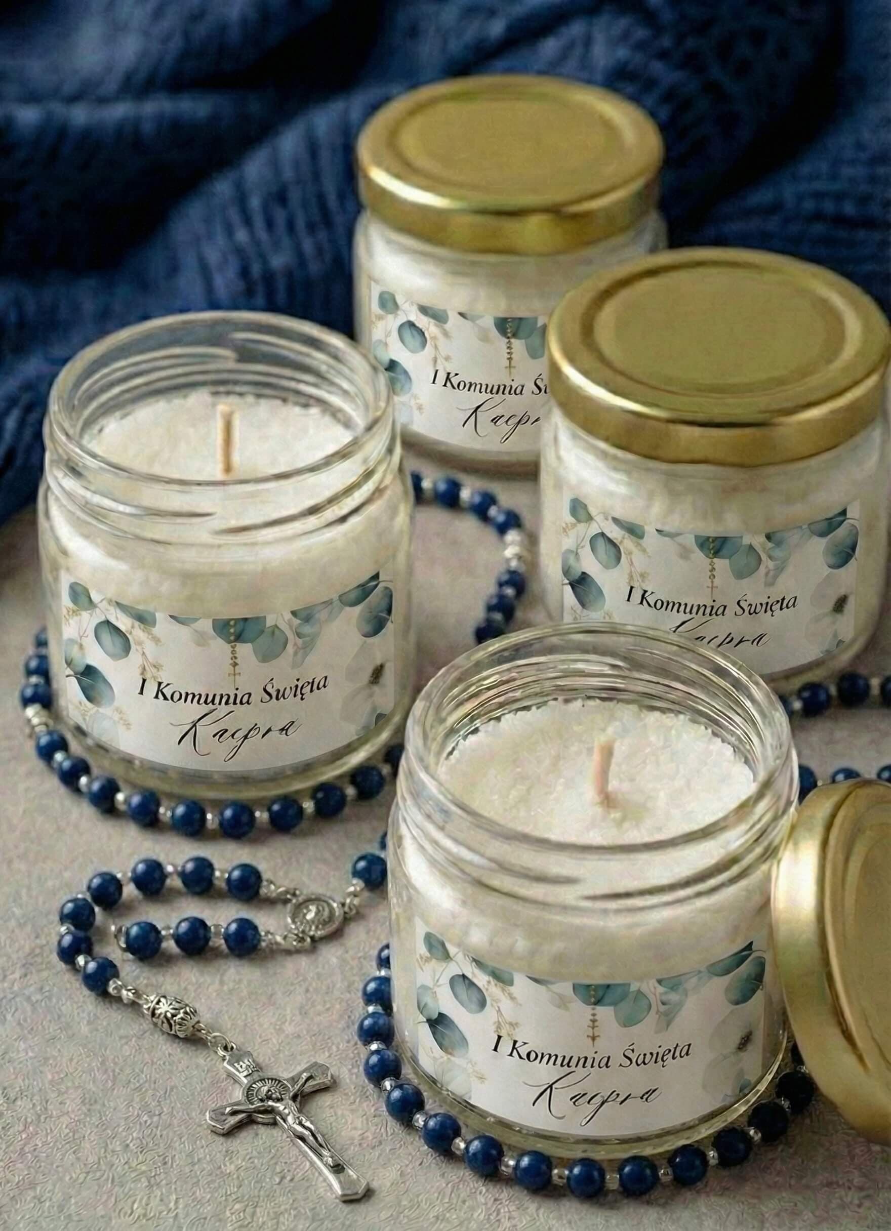 Świeczka Sojowa Matylda nr 11 – Botaniczna Zieleń i Podziękowanie dla Gości