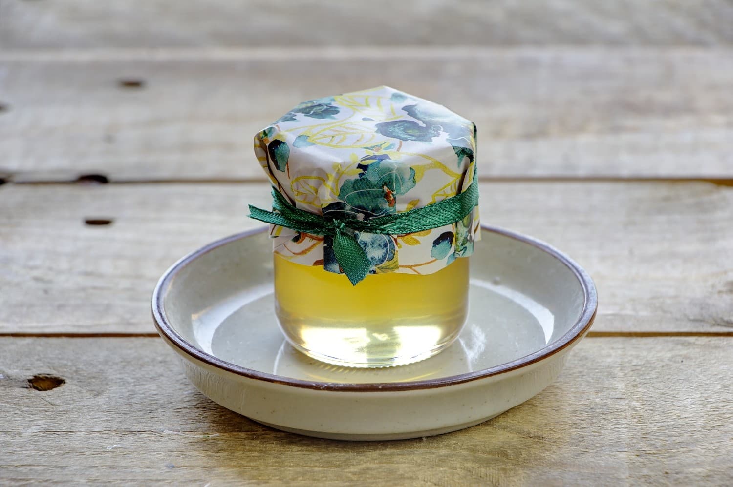 Miodki Ślubne Malowane Kwiaty nr 21 – Słodkie Podziękowanie ze Szmaragdową Akwarelą