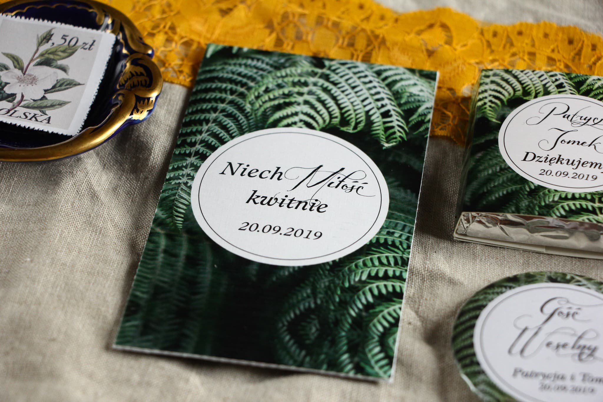 Nasiona Niezapominajki Podziękowania dla Gości | Upominki Weselne w Stylu Botanicznym | Botanik nr 1