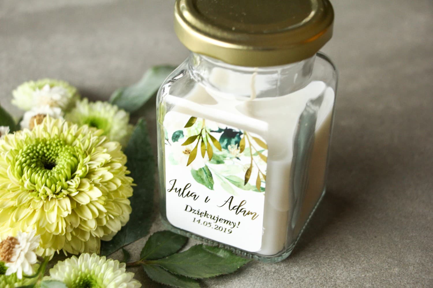 Podziękowania dla Gości Rubin nr 1 – Sojowe Świeczki w Stylu Glamour