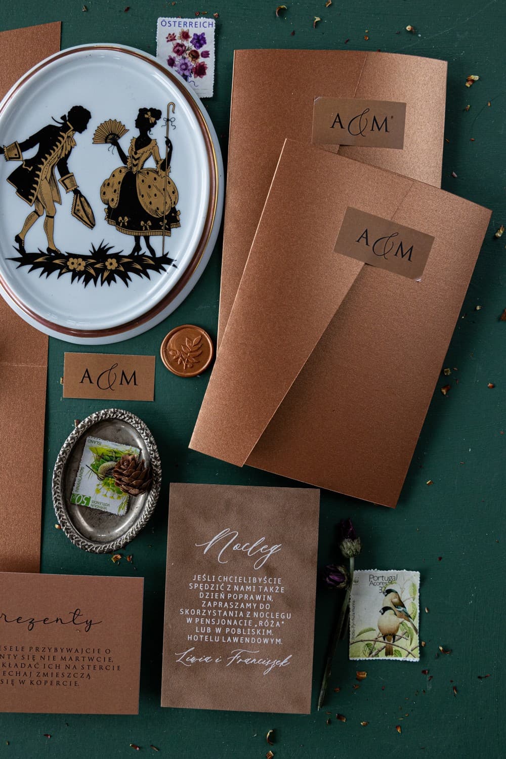 Próbka Zaproszenia Ślubnego, Sprawdź Jakość Papieru i Druku | Nowoczesne Zaproszenia Ślubne | Modern nr 1